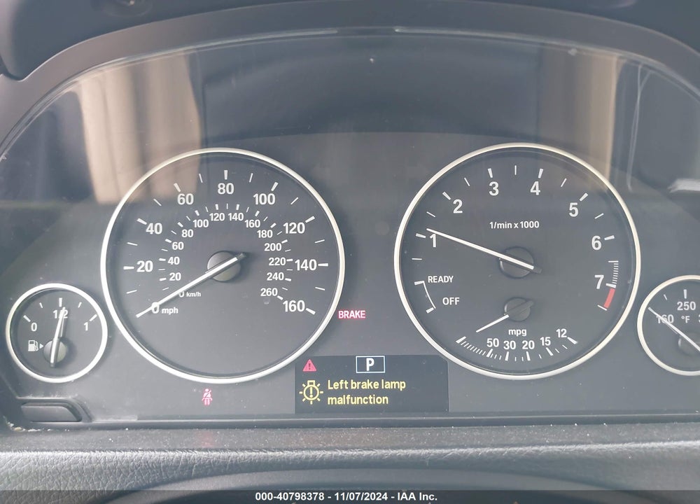 2014 BMW 320I XDRIVE VIN: WBA3C3C54EF986762