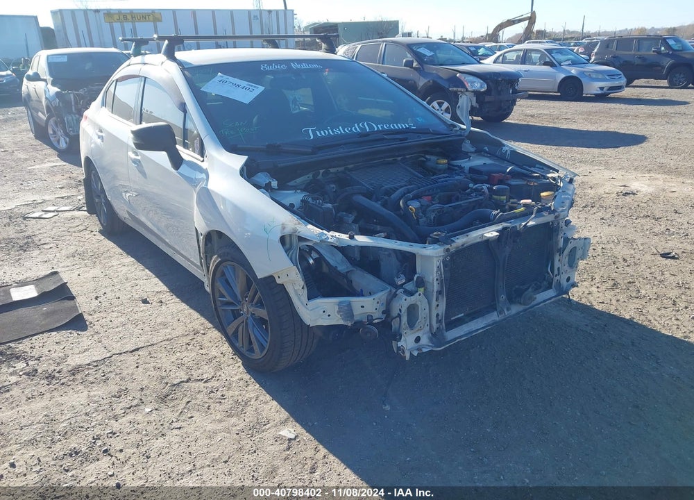 2017 SUBARU WRX VIN: JF1VA1B65H9802650