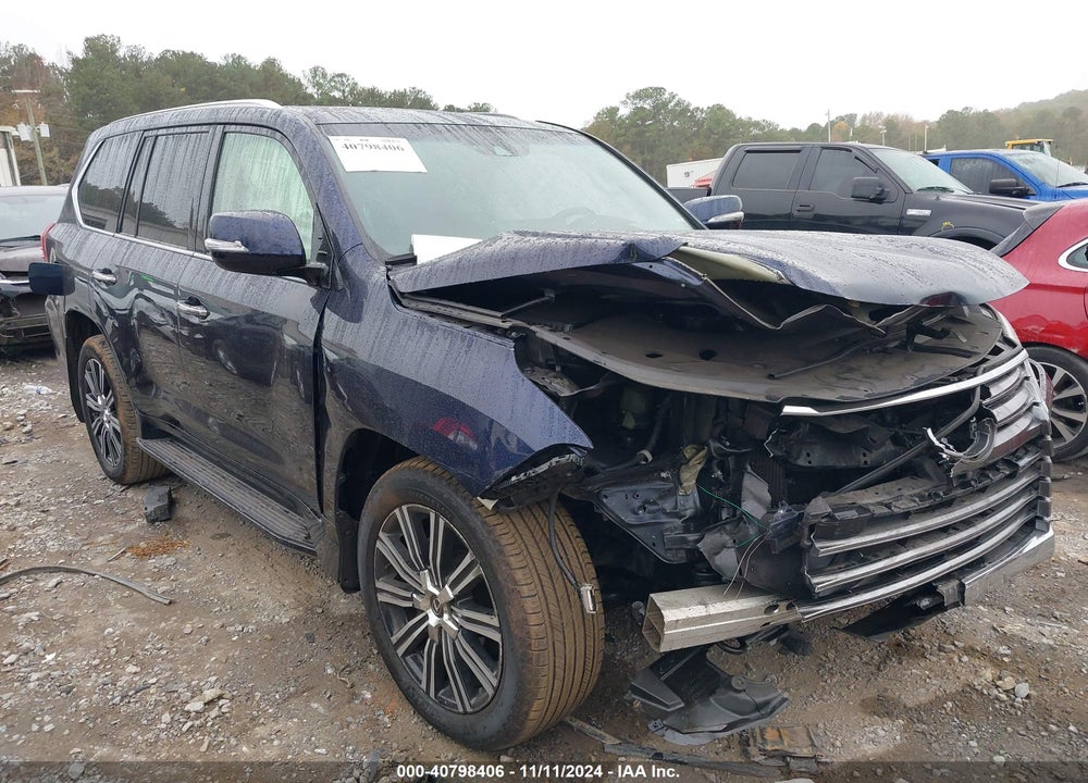 2018 LEXUS LX 570 THREE-ROW VIN: JTJHY7AX6J4255839