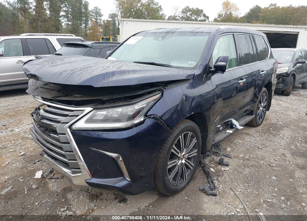 2018 LEXUS LX 570 THREE-ROW VIN: JTJHY7AX6J4255839