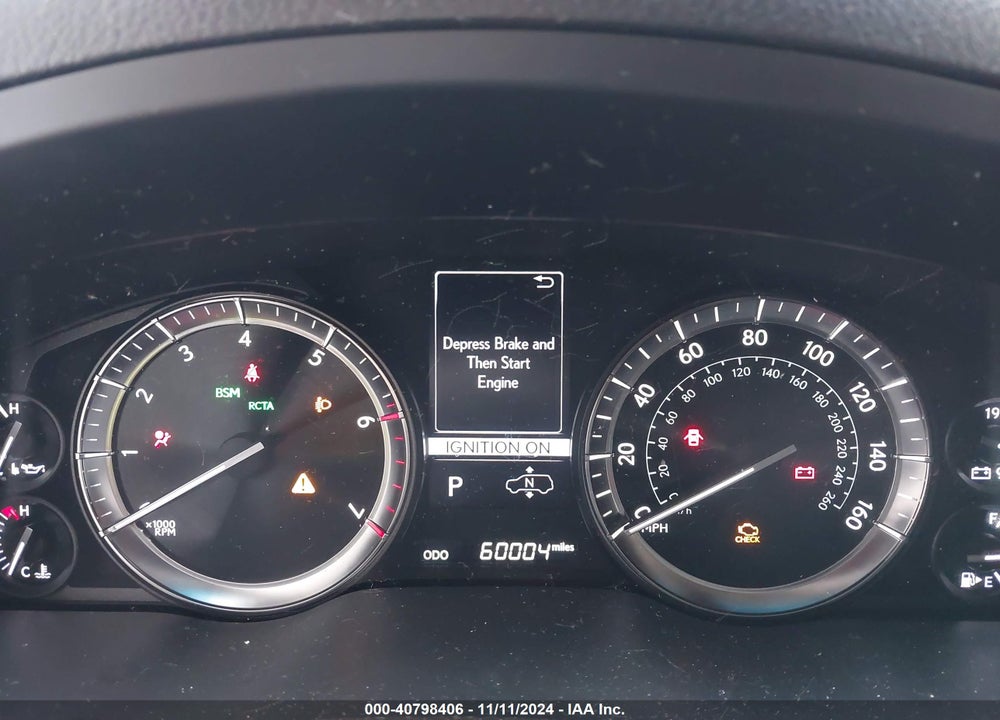 2018 LEXUS LX 570 THREE-ROW VIN: JTJHY7AX6J4255839