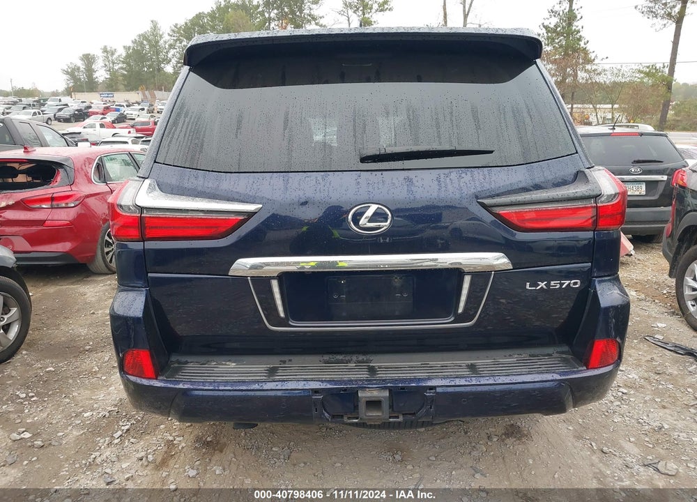2018 LEXUS LX 570 THREE-ROW VIN: JTJHY7AX6J4255839