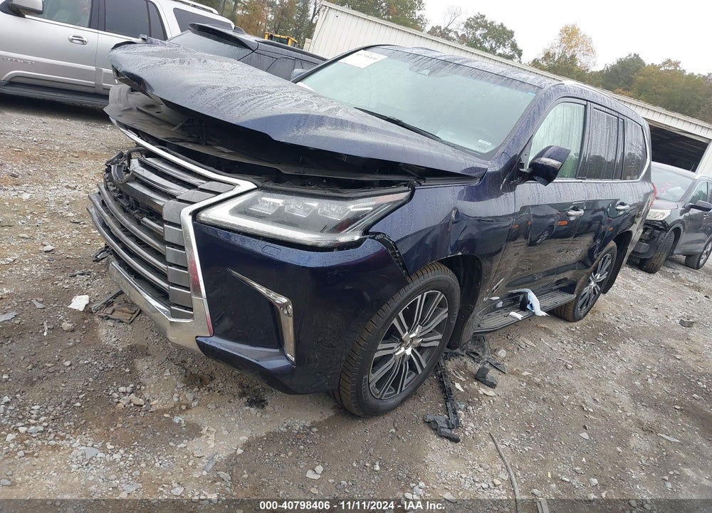 2018 LEXUS LX 570 THREE-ROW VIN: JTJHY7AX6J4255839
