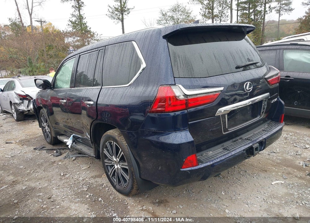 2018 LEXUS LX 570 THREE-ROW VIN: JTJHY7AX6J4255839