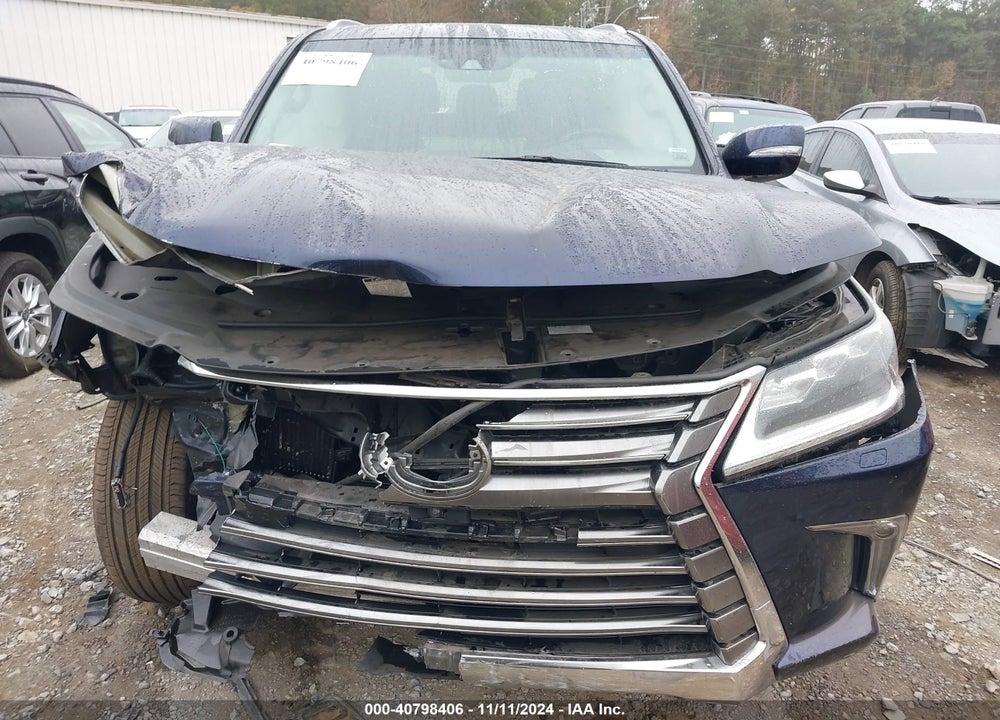 2018 LEXUS LX 570 THREE-ROW VIN: JTJHY7AX6J4255839
