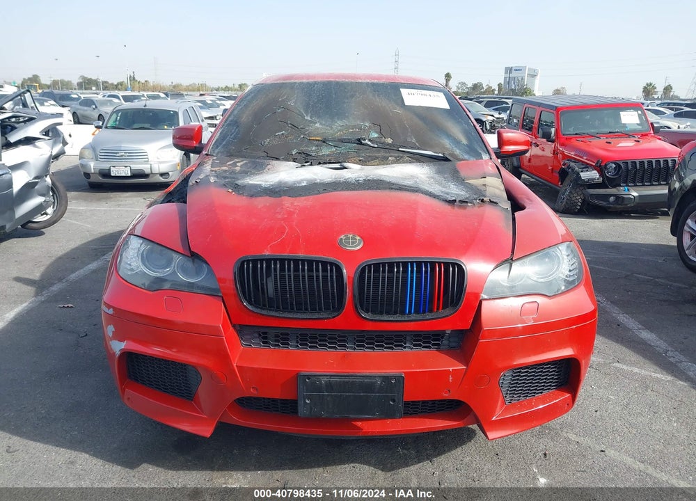 2011 BMW X6 M VIN: 5YMGZ0C50BLK14345