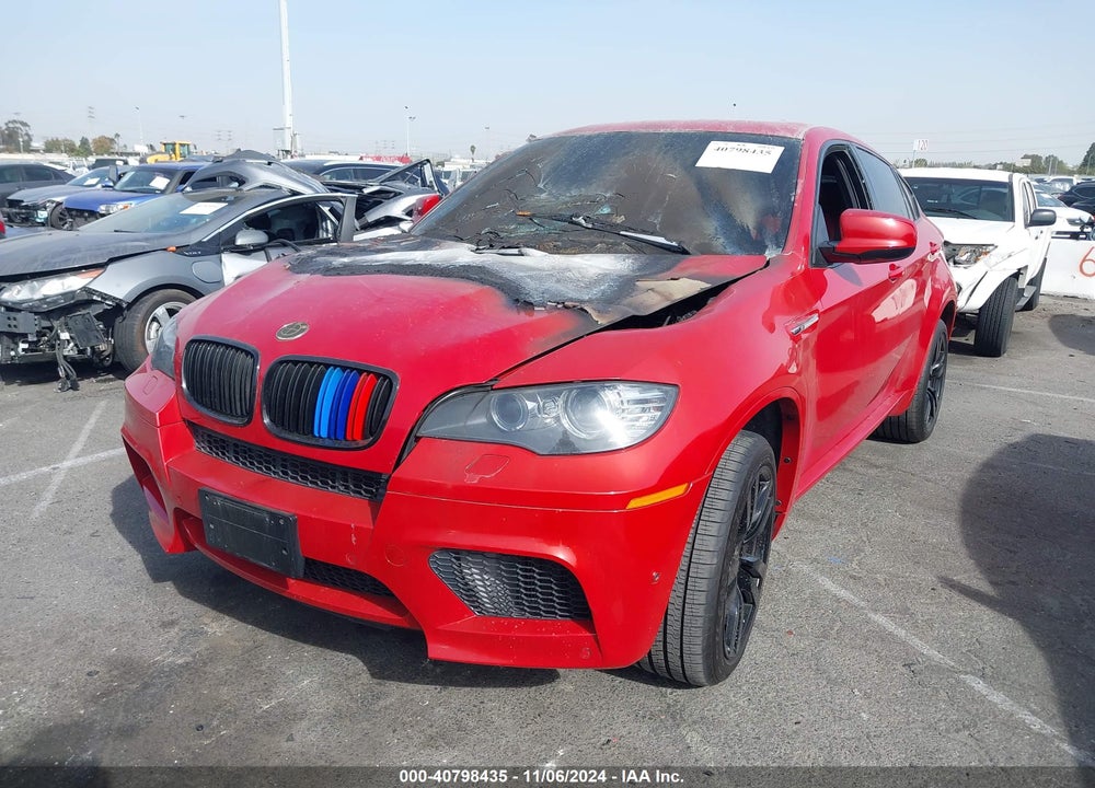 2011 BMW X6 M VIN: 5YMGZ0C50BLK14345