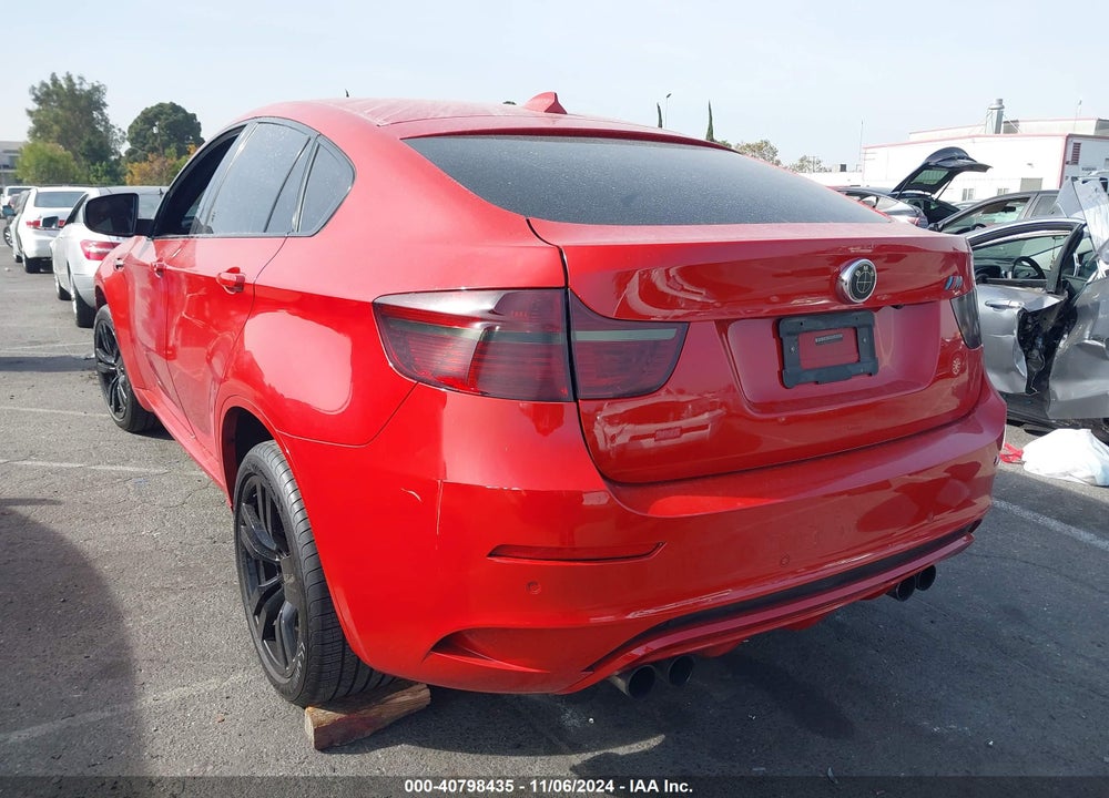 2011 BMW X6 M VIN: 5YMGZ0C50BLK14345