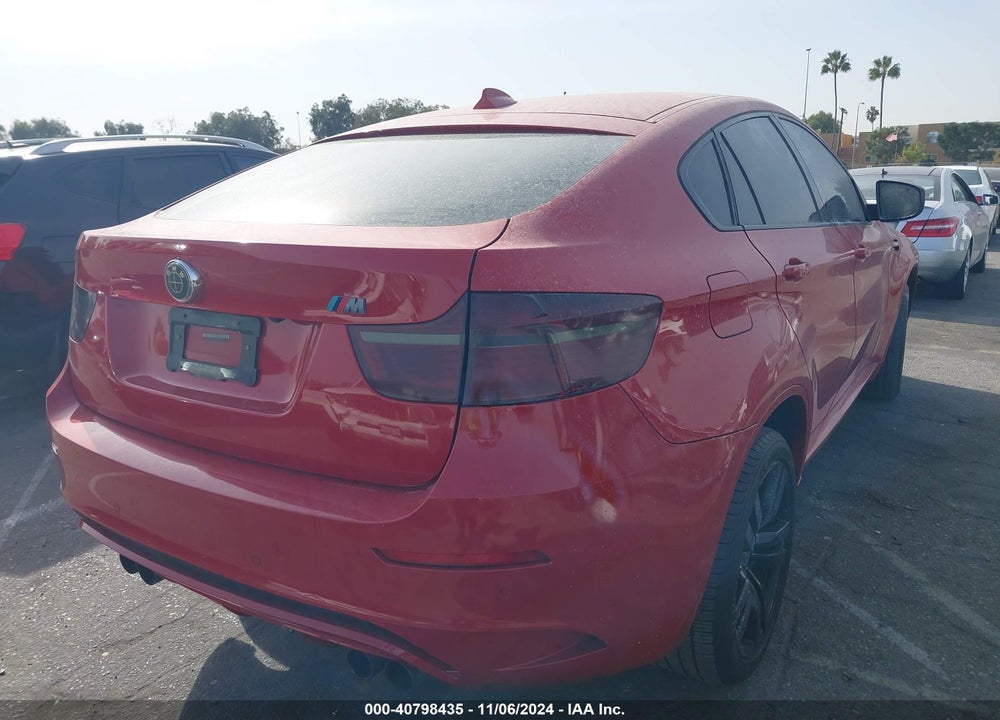 2011 BMW X6 M VIN: 5YMGZ0C50BLK14345