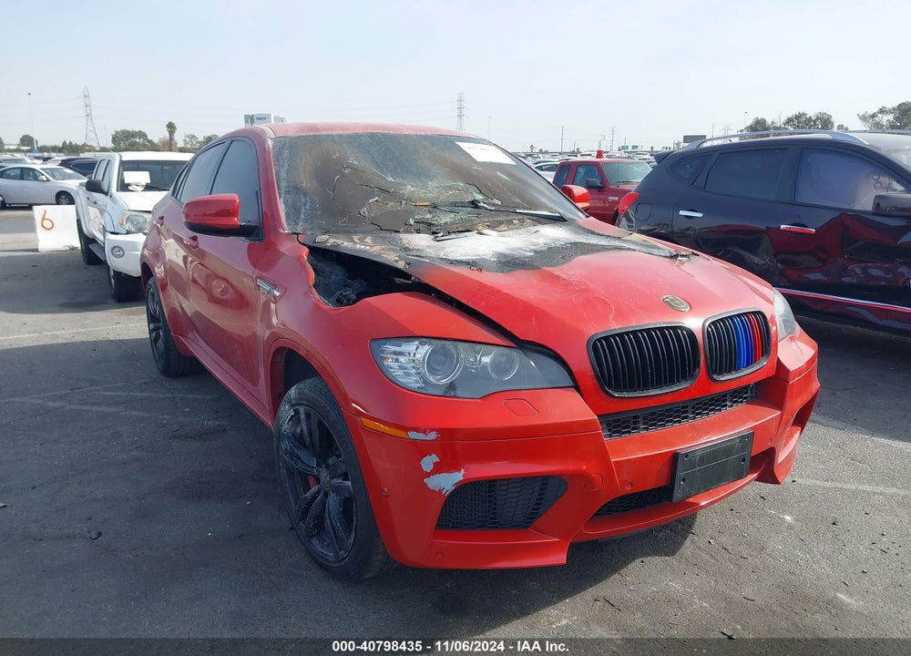 2011 BMW X6 M VIN: 5YMGZ0C50BLK14345