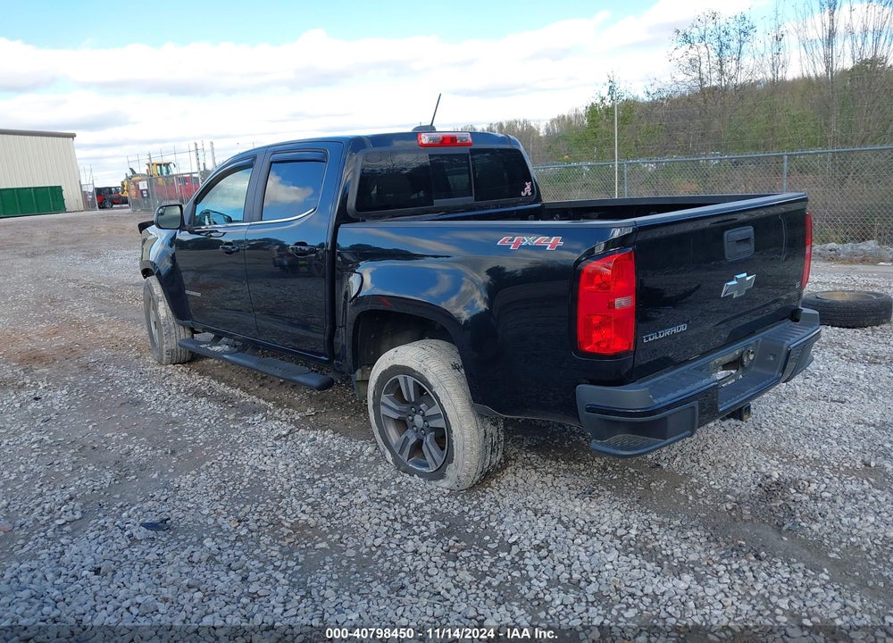 2016 CHEVROLET COLORADO LT VIN: 1GCGTCE32G1218424