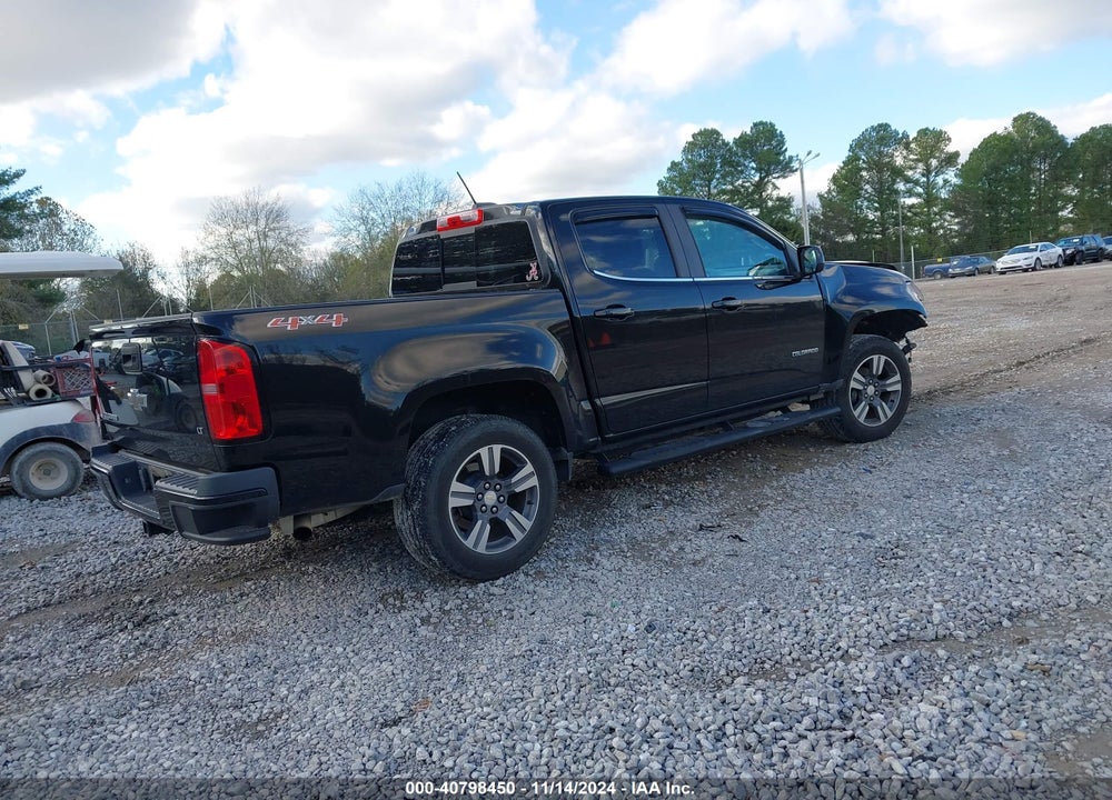 2016 CHEVROLET COLORADO LT VIN: 1GCGTCE32G1218424