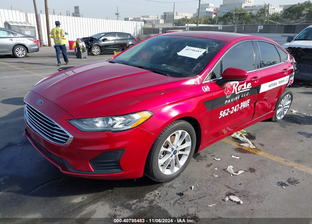 2020 FORD FUSION VIN: 3FA6P0HDXLR265452
