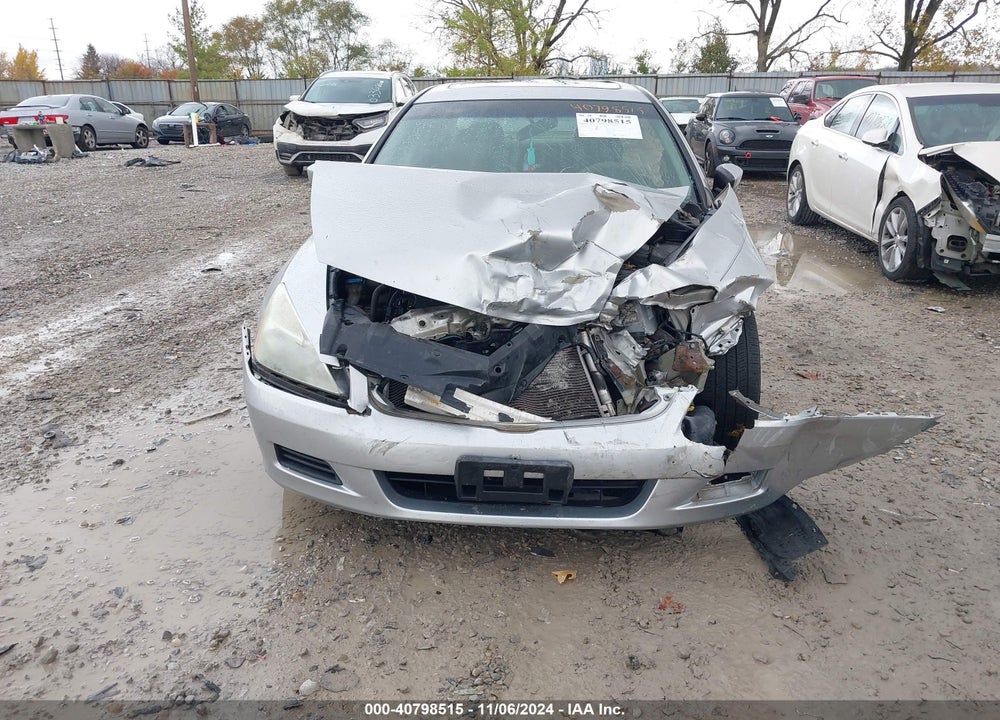 2006 HONDA ACCORD 3.0 EX VIN: 1HGCM66556A059525