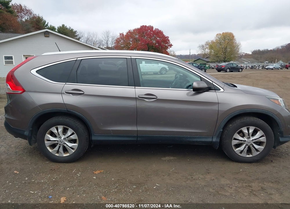 2013 HONDA CR-V EX-L VIN: 5J6RM4H7XDL071175