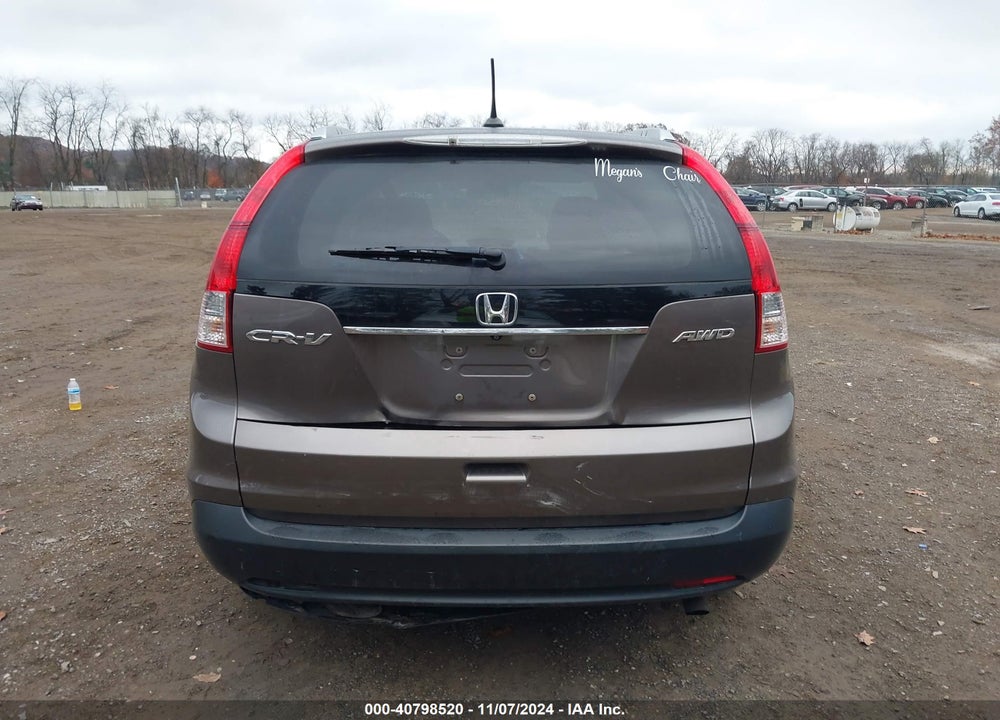 2013 HONDA CR-V EX-L VIN: 5J6RM4H7XDL071175
