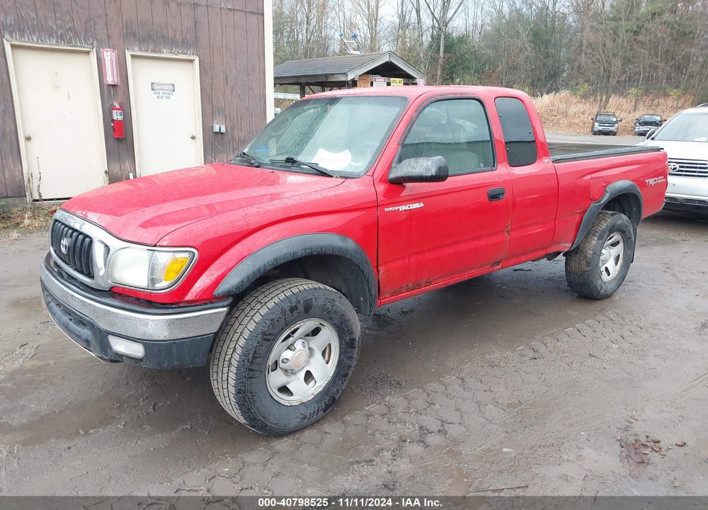 2004 TOYOTA TACOMA VIN: 5TEWM72N44Z381695
