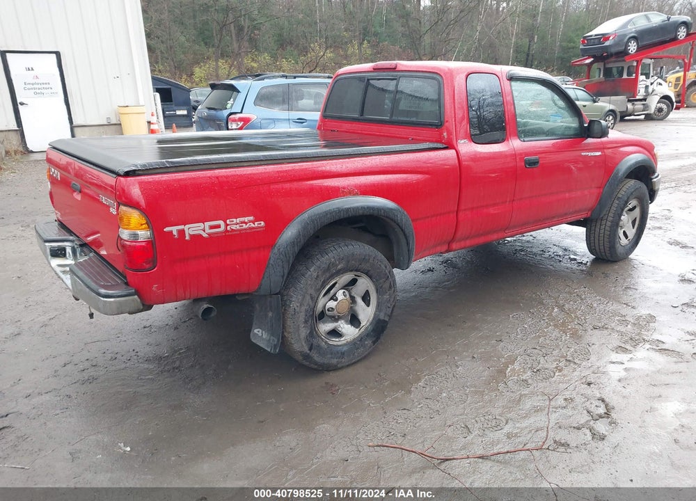 2004 TOYOTA TACOMA VIN: 5TEWM72N44Z381695