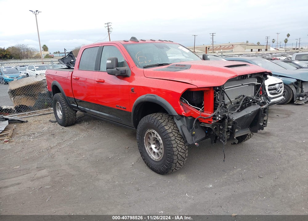 2024 RAM 2500 POWER WAGON REBEL  4X4 6'4 BOX VIN: 3C6UR5EL6RG144790