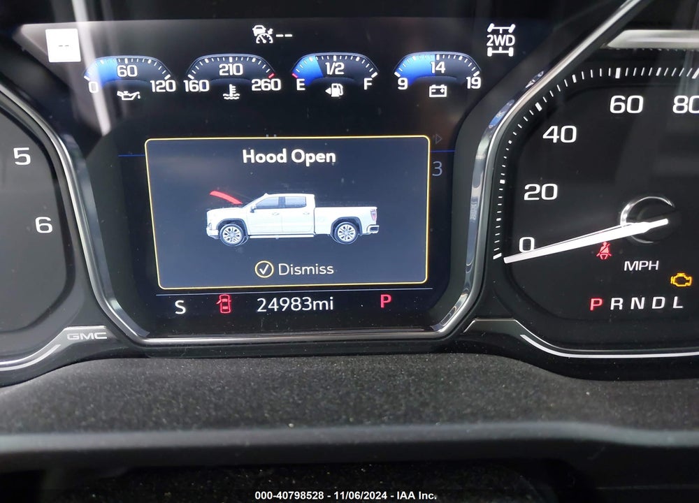 2022 GMC SIERRA 1500 LIMITED 4WD SHORT BOX AT4 VIN: 1GTP9EEL9NZ111606