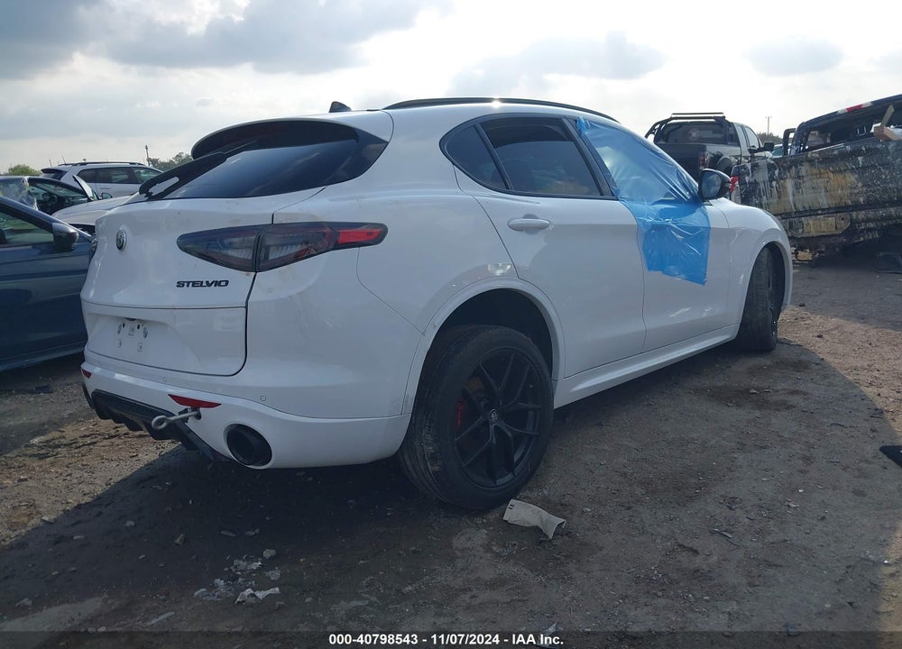 2021 ALFA ROMEO STELVIO TI SPORT AWD VIN: ZASPAKBN1M7D18830