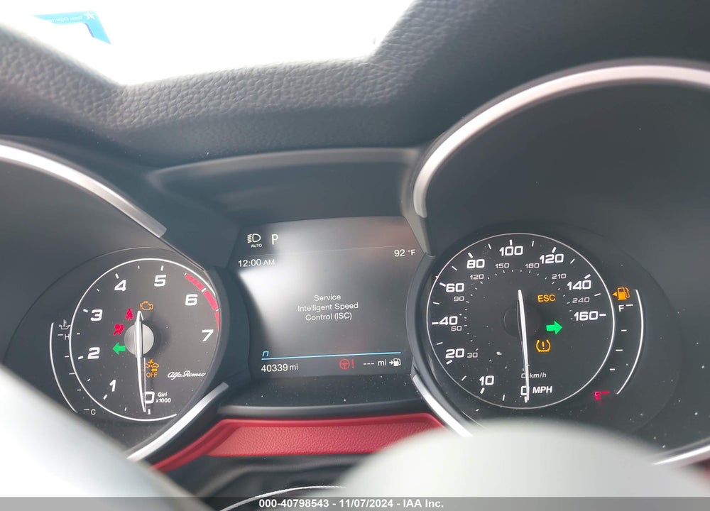 2021 ALFA ROMEO STELVIO TI SPORT AWD VIN: ZASPAKBN1M7D18830