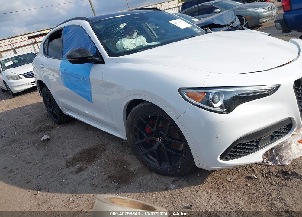2021 ALFA ROMEO STELVIO TI SPORT AWD VIN: ZASPAKBN1M7D18830