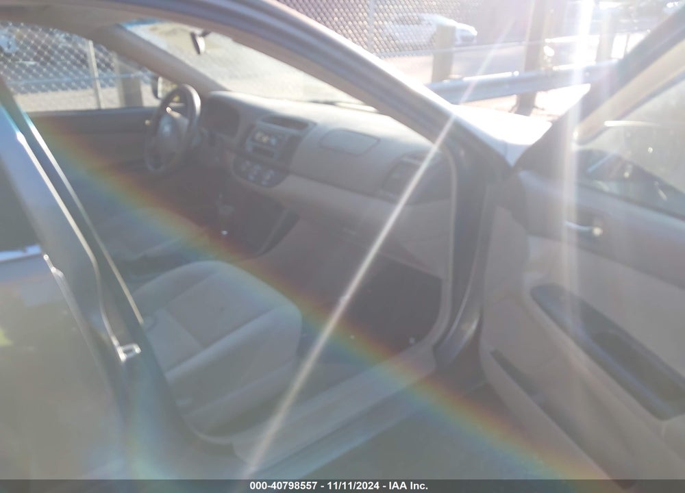 2006 TOYOTA CAMRY LE VIN: 4T1BE32K56U708347