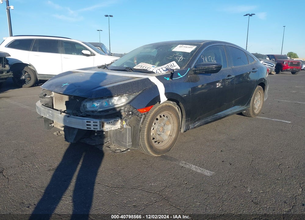 2016 HONDA CIVIC LX VIN: 19XFC2F55GE227279