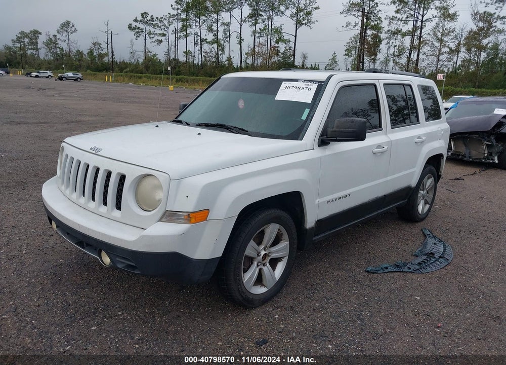 2011 JEEP PATRIOT LATITUDE X VIN: 1J4NT4GB0BD109544