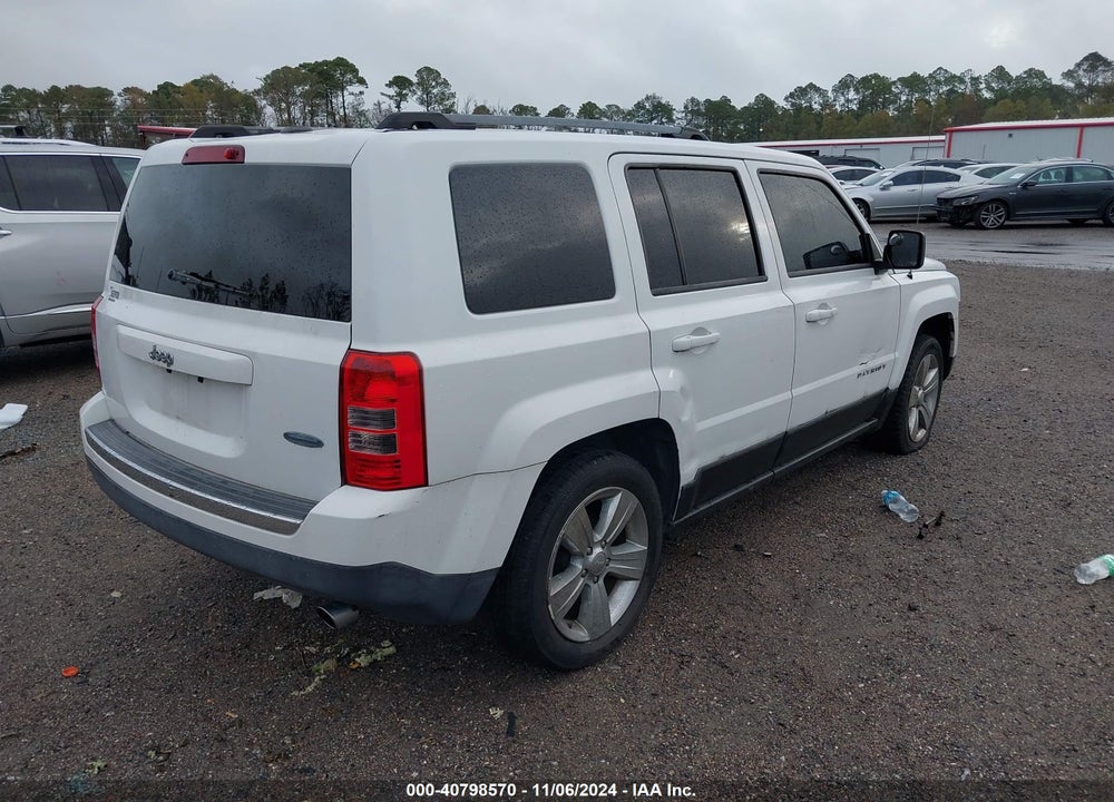 2011 JEEP PATRIOT LATITUDE X VIN: 1J4NT4GB0BD109544