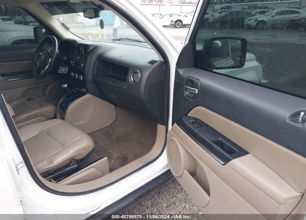 2011 JEEP PATRIOT LATITUDE X VIN: 1J4NT4GB0BD109544