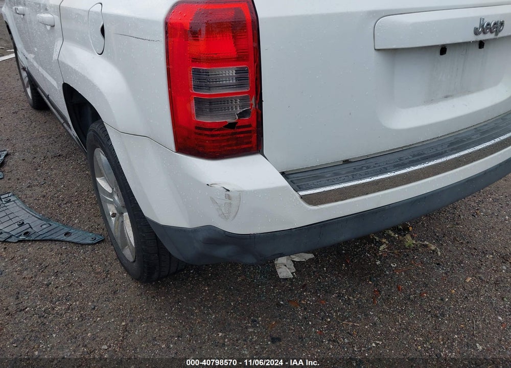 2011 JEEP PATRIOT LATITUDE X VIN: 1J4NT4GB0BD109544