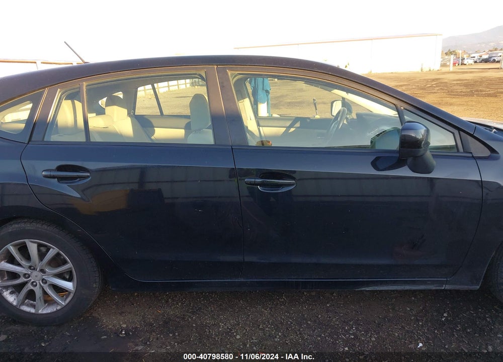 2014 SUBARU IMPREZA 2.0I PREMIUM VIN: JF1GPAC67E8306353