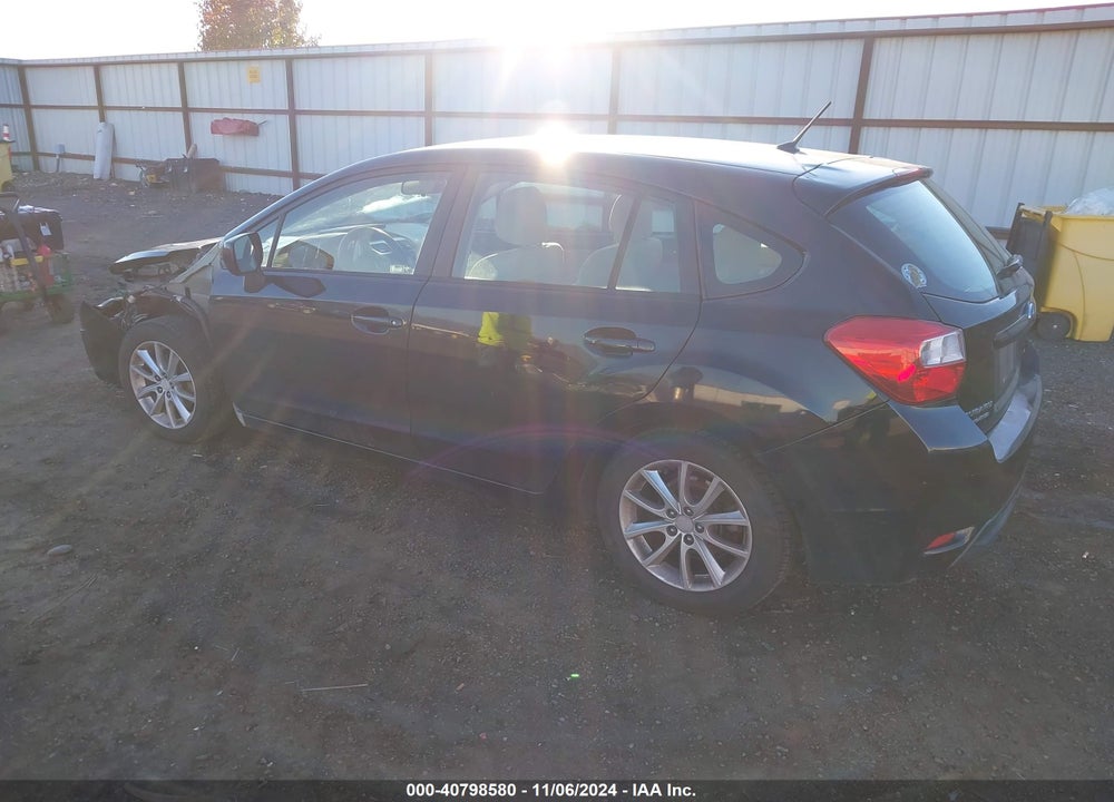 2014 SUBARU IMPREZA 2.0I PREMIUM VIN: JF1GPAC67E8306353