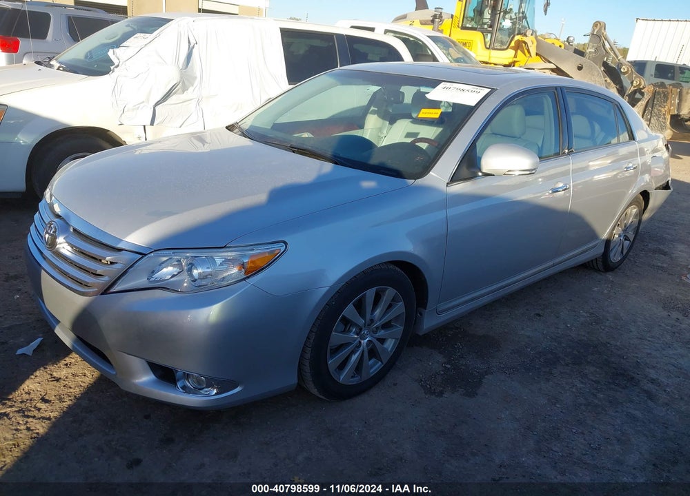 2011 TOYOTA AVALON LIMITED VIN: 4T1BK3DB4BU400912