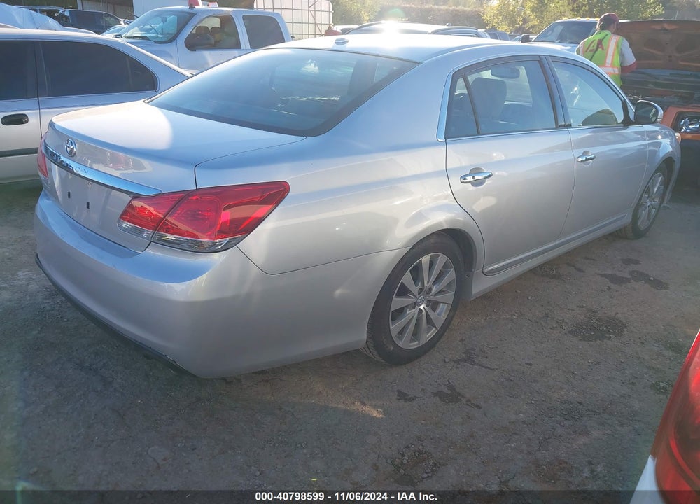 2011 TOYOTA AVALON LIMITED VIN: 4T1BK3DB4BU400912