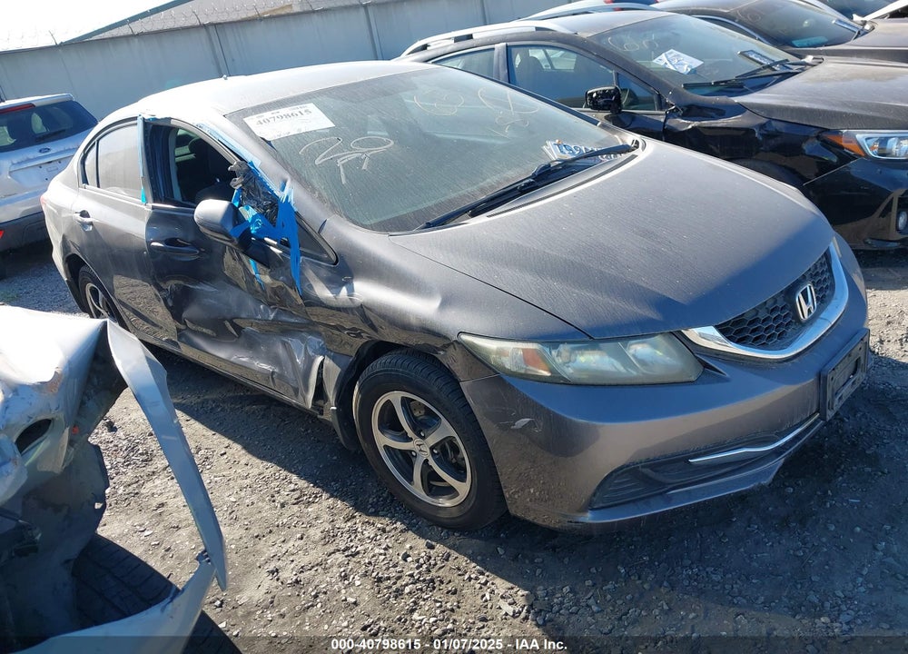 2015 HONDA CIVIC SE VIN: 19XFB2F72FE226397