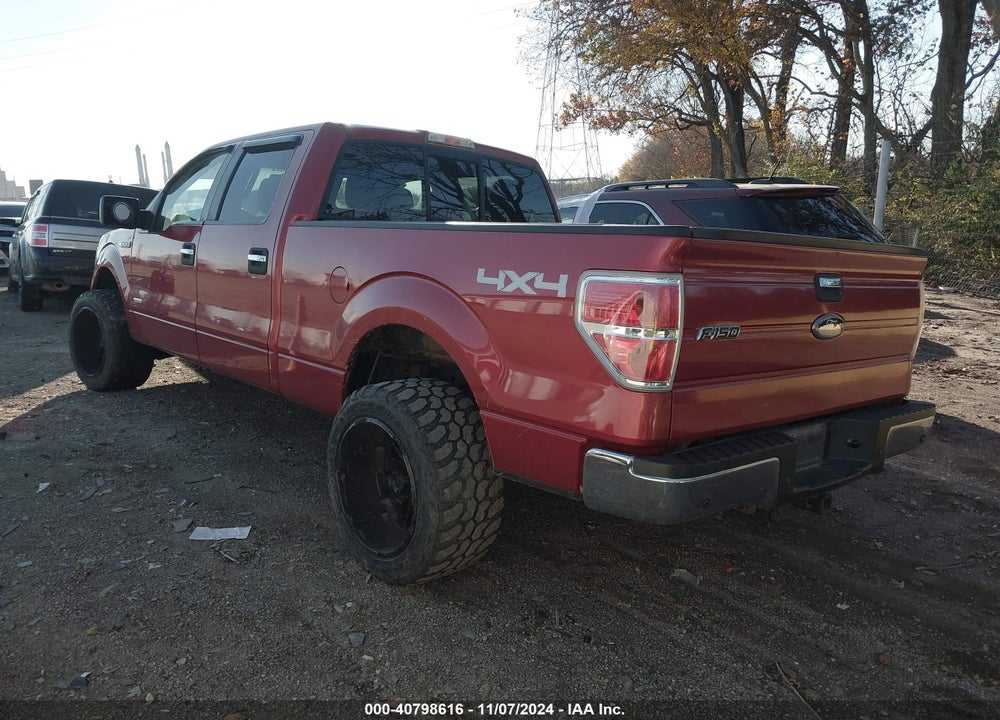 2012 FORD F-150 XLT VIN: 1FTFW1ET9CFA95614