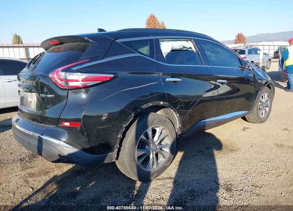 2018 NISSAN MURANO SV VIN: 5N1AZ2MH7JN143579