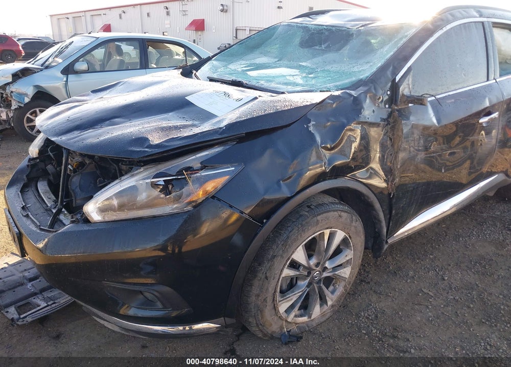 2018 NISSAN MURANO SV VIN: 5N1AZ2MH7JN143579