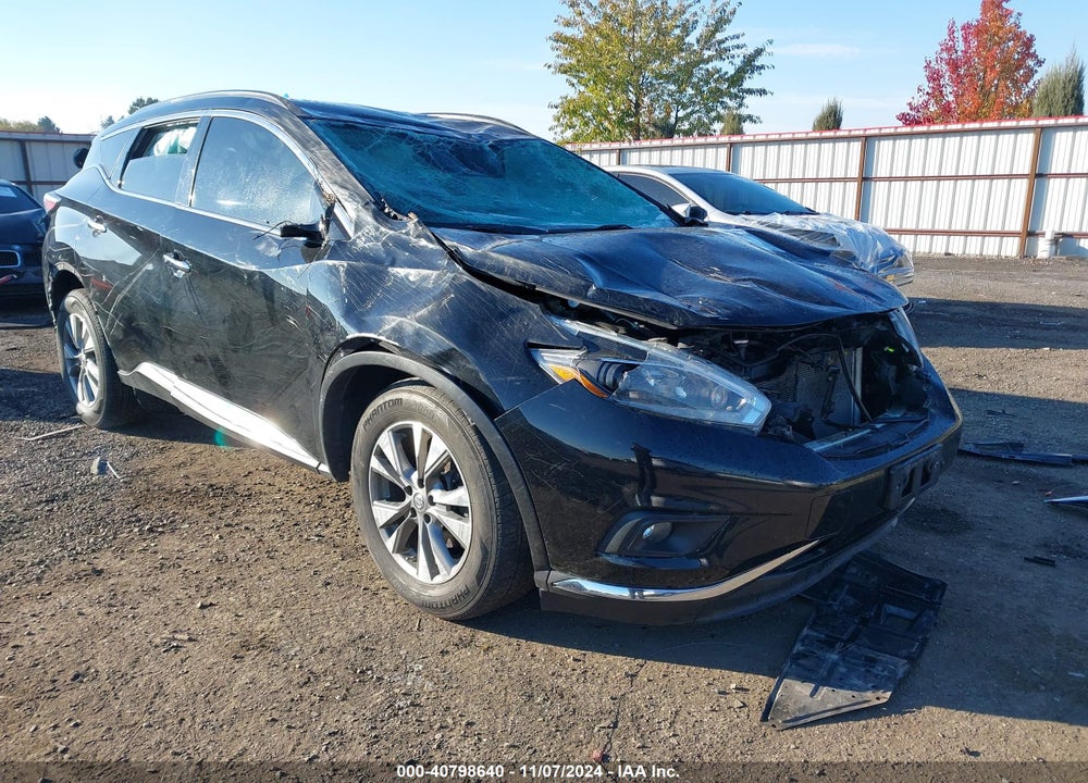 2018 NISSAN MURANO SV VIN: 5N1AZ2MH7JN143579