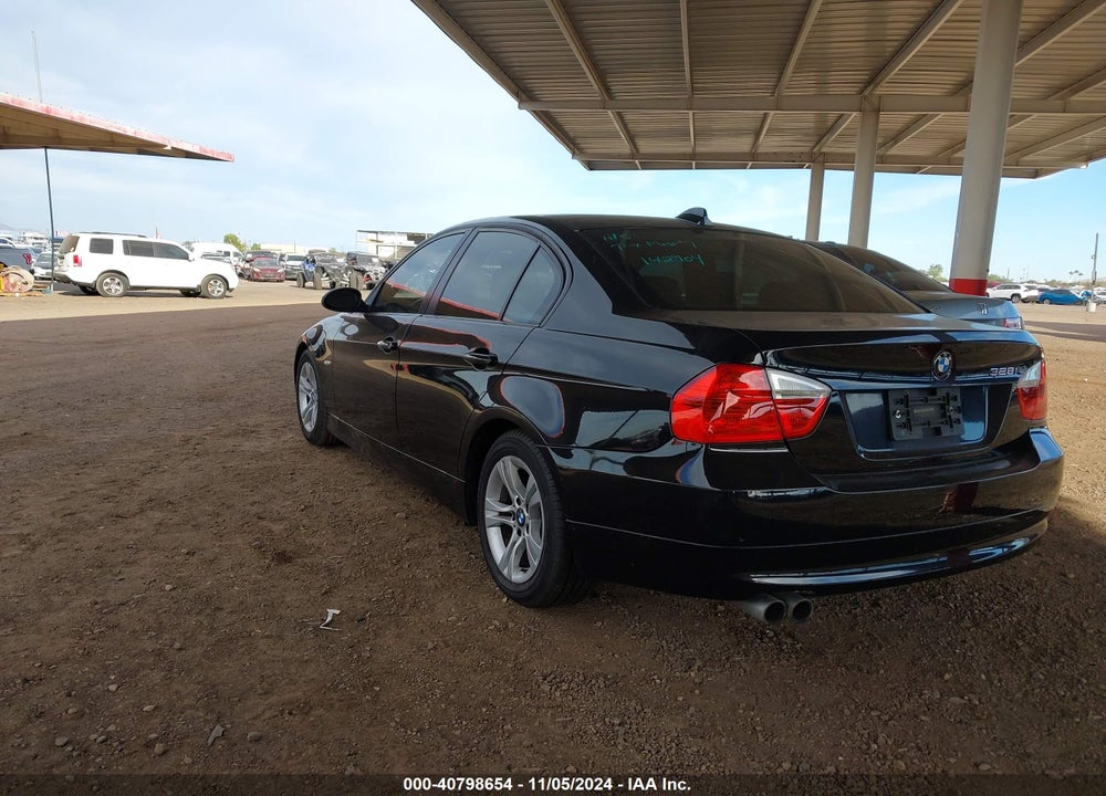 2008 BMW 328I VIN: WBAVA33518P142904