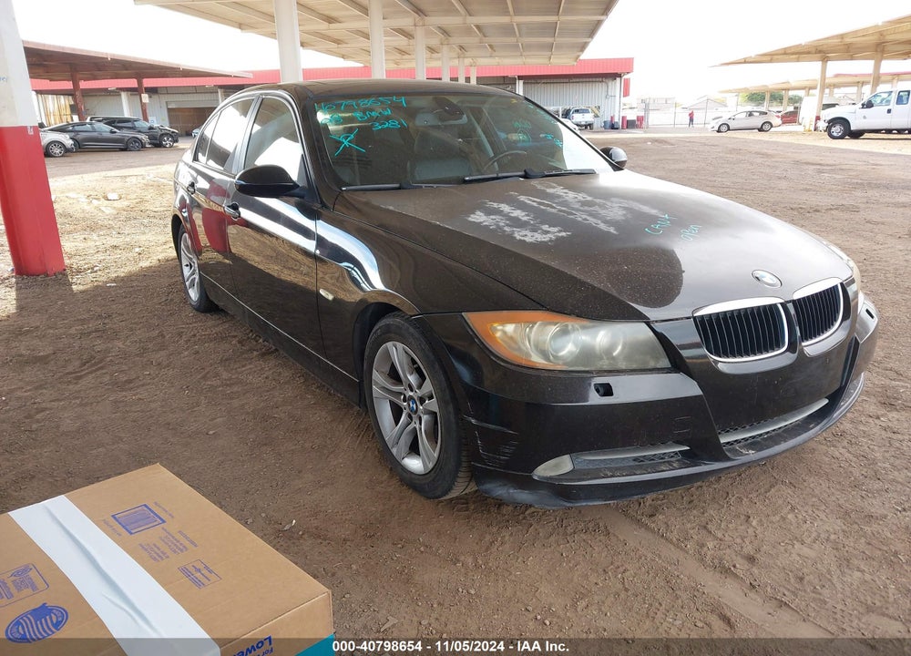 2008 BMW 328I VIN: WBAVA33518P142904