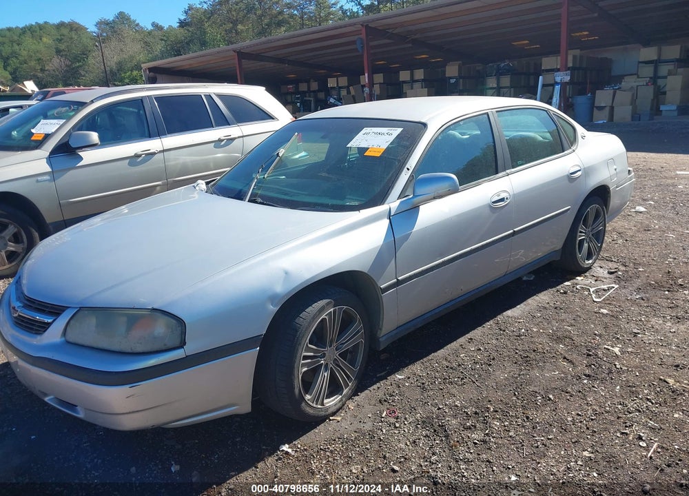 2004 CHEVROLET IMPALA POLICE VIN: 2G1WF55K449277836