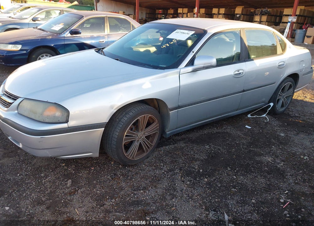 2004 CHEVROLET IMPALA POLICE VIN: 2G1WF55K449277836