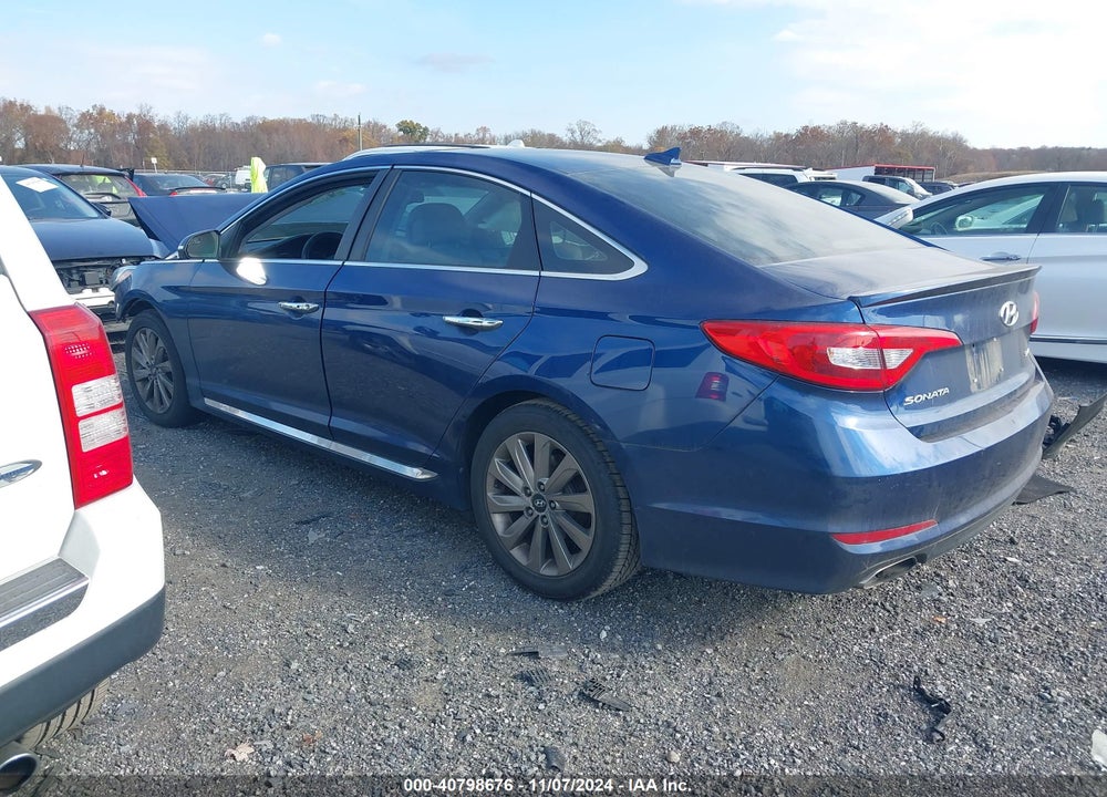 2017 HYUNDAI SONATA SPORT VIN: 5NPE34AF2HH460220