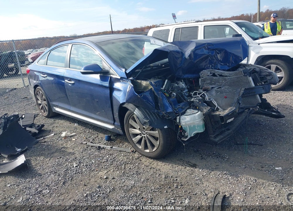 2017 HYUNDAI SONATA SPORT VIN: 5NPE34AF2HH460220