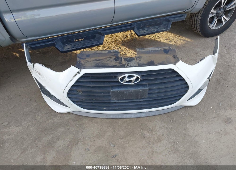 2013 HYUNDAI VELOSTER TURBO W/BLACK VIN: KMHTC6AEXDU140942
