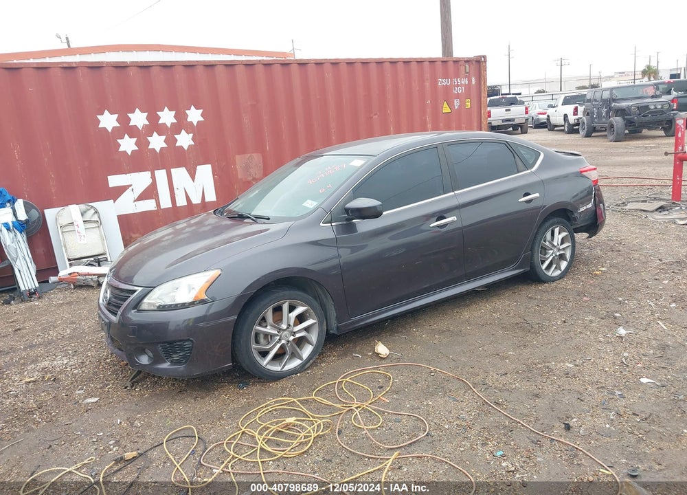 2013 NISSAN SENTRA SR VIN: 3N1AB7AP3DL670611